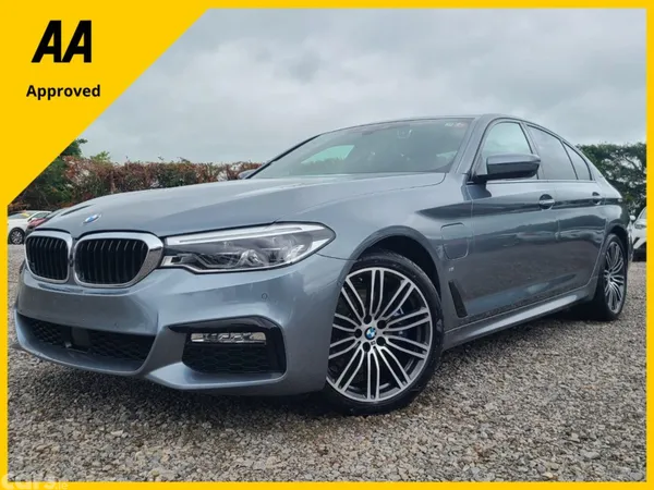 BMW 5-Series Saloon, Petrol Plug-in Hybrid, 2019, Grey