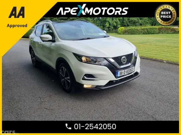 Nissan Qashqai Hatchback, Diesel, 2018, White