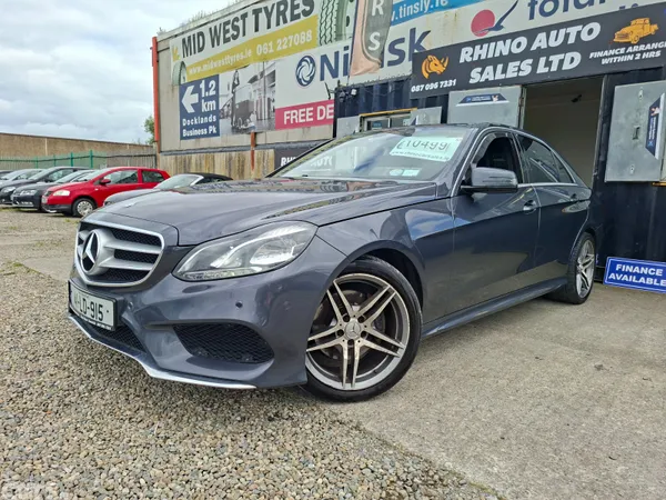 Mercedes-Benz E-Class Saloon, Diesel Hybrid, 2014, Grey