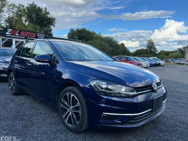 Volkswagen Golf Hatchback, Diesel, 2019, Blue