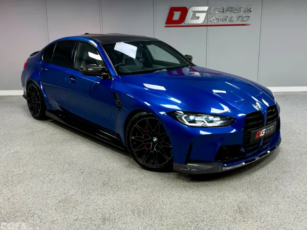 BMW M3 Saloon, Petrol, 2021, Blue