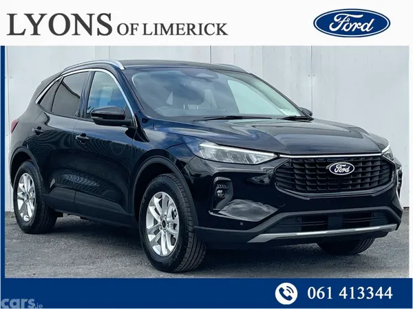 Ford Kuga SUV, Petrol Plug-in Hybrid, 2026, Black