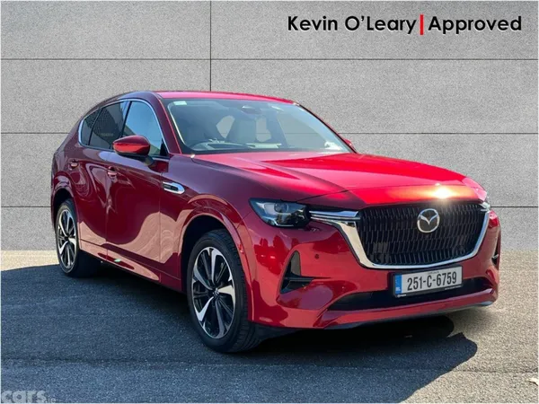 Mazda CX-60 SUV, Petrol Plug-in Hybrid, 2025, Red