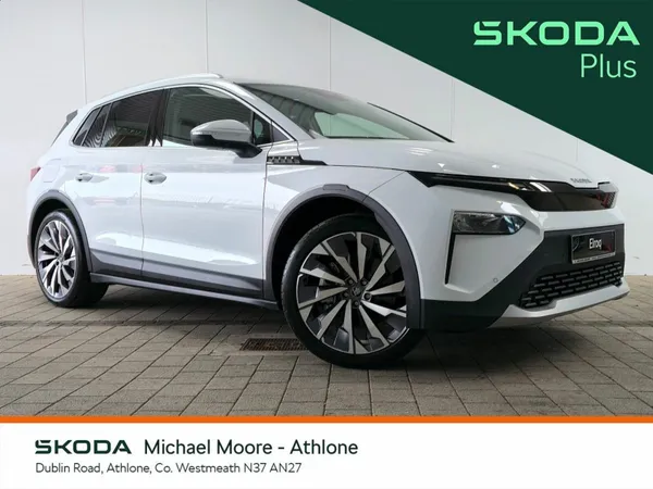 Skoda Elroq Estate, Electric, 2027, White