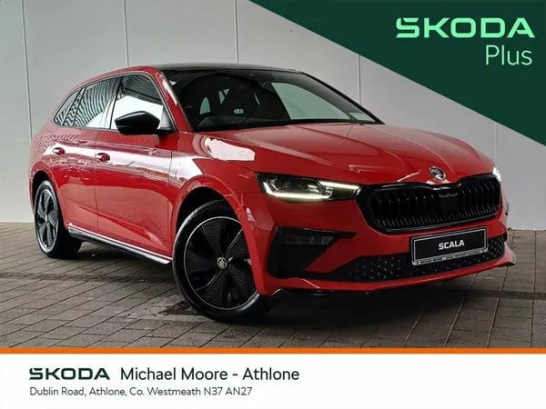 Skoda Scala Hatchback, Petrol, 2027, Red