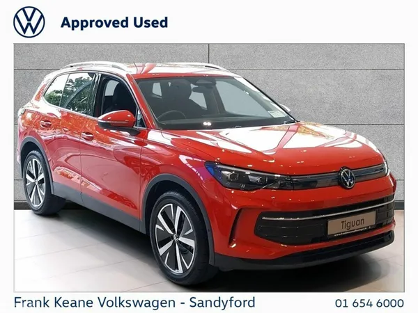 Volkswagen Tiguan SUV, Petrol Plug-in Hybrid, 2027, Red