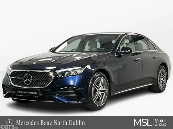 Mercedes-Benz E-Class Saloon, Diesel Plug-in Hybrid, 2026, Blue