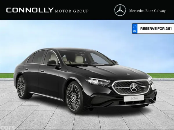 Mercedes-Benz E-Class Saloon, Diesel Plug-in Hybrid, 2027, Black