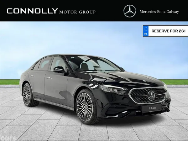 Mercedes-Benz E-Class Saloon, Diesel Plug-in Hybrid, 2027, Black