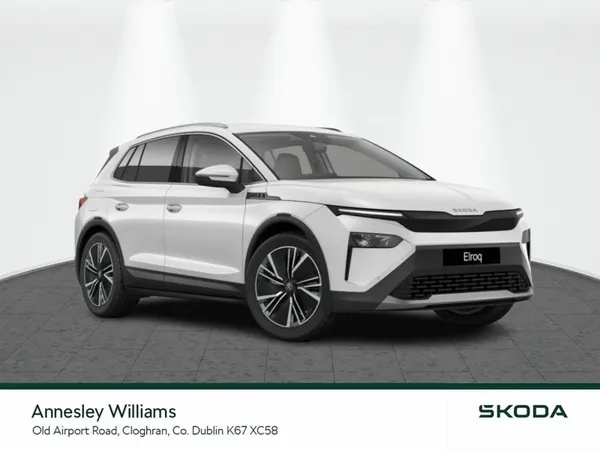 Skoda Elroq MPV, Electric, 2026, White