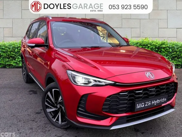 MG ZS SUV, Petrol Hybrid, 2027, Red