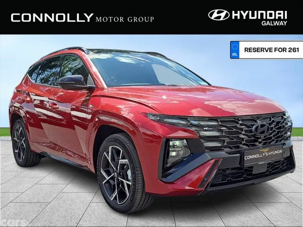 Hyundai Tucson SUV, Petrol Plug-in Hybrid, 2026, Red