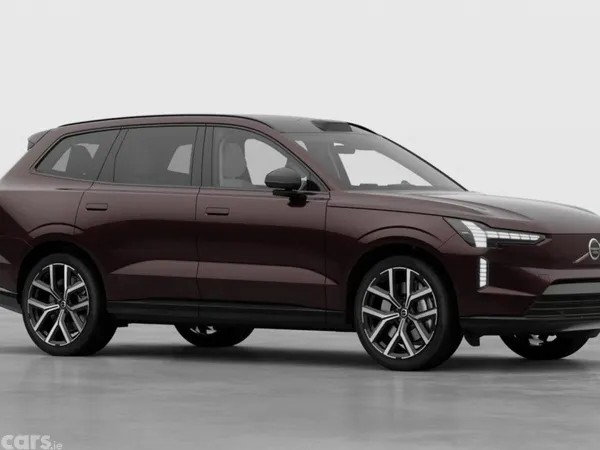 Volvo EX90 SUV, Electric, 2027, Red