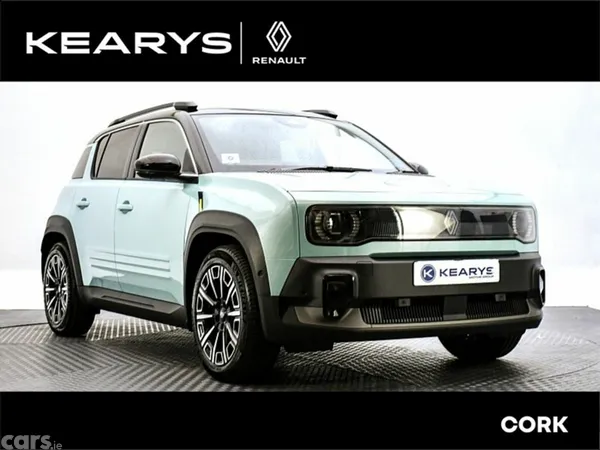 Renault 4 SUV, Electric, 2027, Green