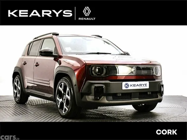 Renault 4 SUV, Electric, 2027, Red
