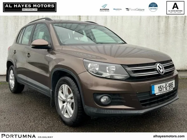Volkswagen Tiguan SUV, Diesel, 2015, Brown