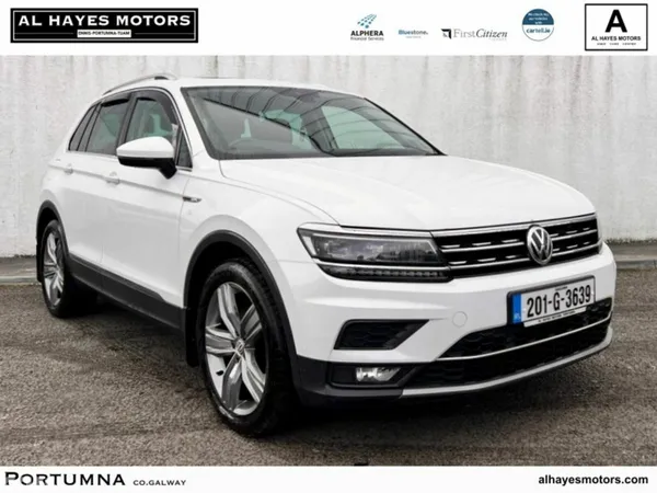 Volkswagen Tiguan SUV, Diesel, 2020, White