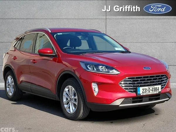 Ford Kuga SUV, Petrol Hybrid, 2023, Red