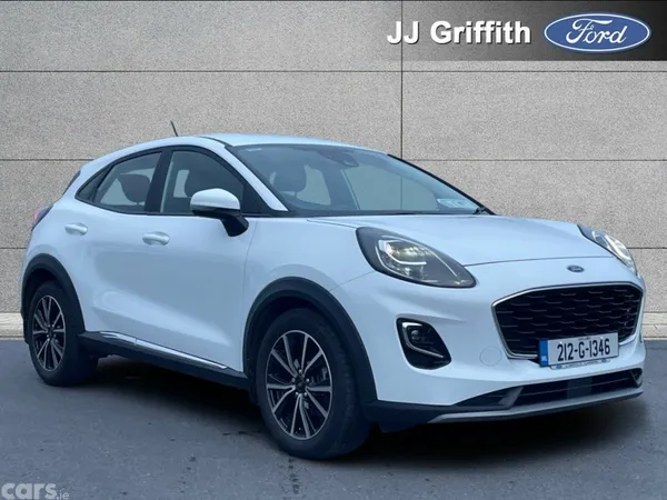 Ford Puma MPV, Petrol Hybrid, 2021, White