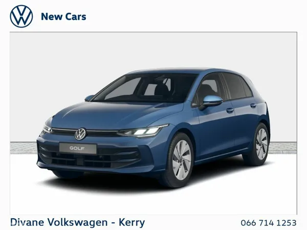 Volkswagen Golf Hatchback, Petrol Hybrid, 2027, Blue