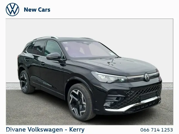 Volkswagen Tiguan SUV, Petrol Plug-in Hybrid, 2027, Black