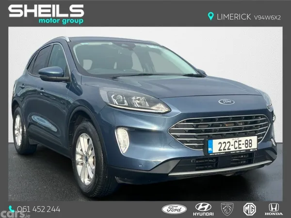 Ford Kuga SUV, Petrol Hybrid, 2022, Blue