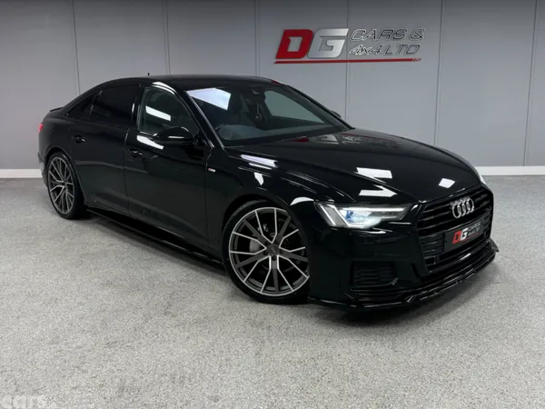 Audi A6 Saloon, Diesel Hybrid, 2021, Black