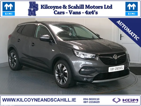 Opel Grandland X SUV, Diesel, 2018, Grey