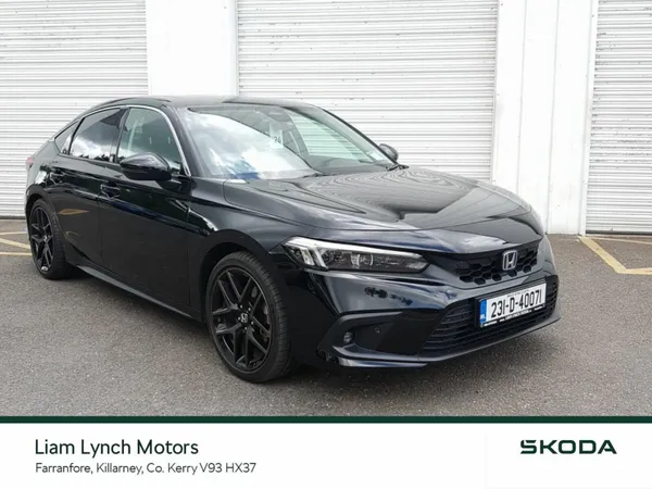 Honda Civic Hatchback, Petrol Hybrid, 2023, Black