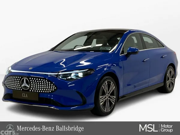 Mercedes-Benz CLA Coupe, Electric, 2026, Blue