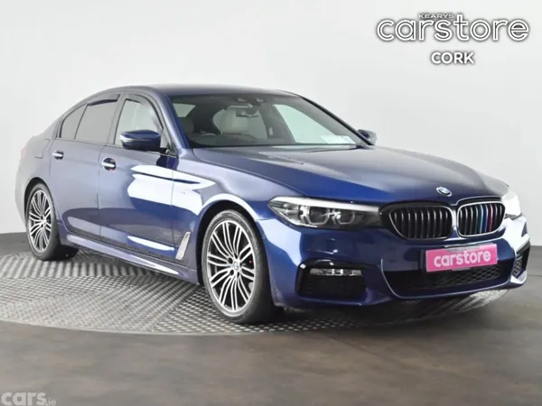 BMW 5-Series Saloon, Diesel, 2018, Blue