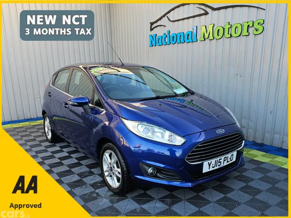 Ford Fiesta Hatchback, Petrol, 2015, Blue