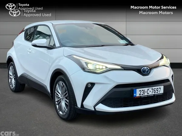 Toyota C-HR SUV, Petrol Hybrid, 2023, White