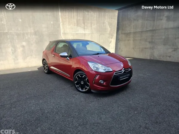 Citroen DS 3 Hatchback, Diesel, 2014, Red