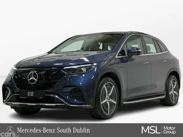 Mercedes-Benz EQE SUV, Electric, 2025, Blue