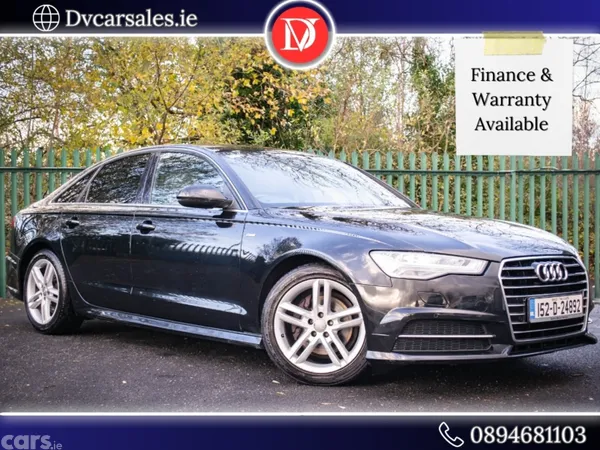 Audi A6 Saloon, Diesel, 2015, Black