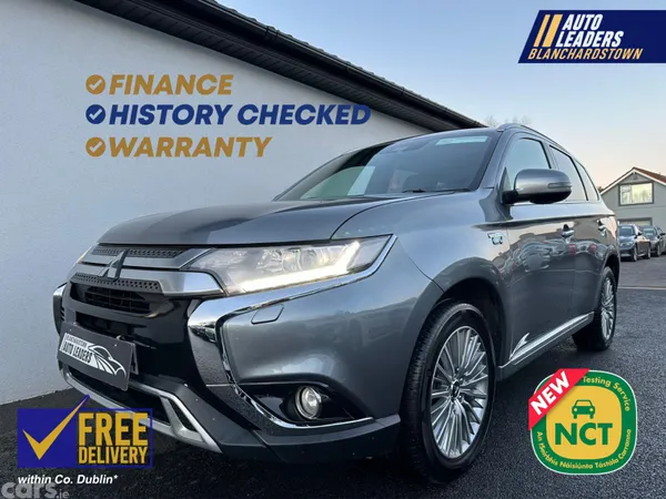 Mitsubishi Outlander SUV, Petrol Plug-in Hybrid, 2020, Grey