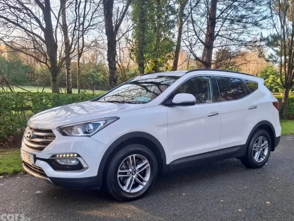 Hyundai Santa Fe SUV, Diesel, 2017, White