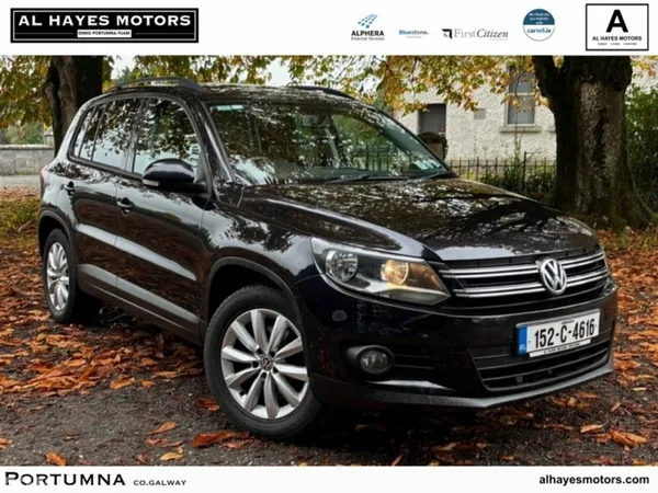 Volkswagen Tiguan SUV, Diesel, 2015, Black