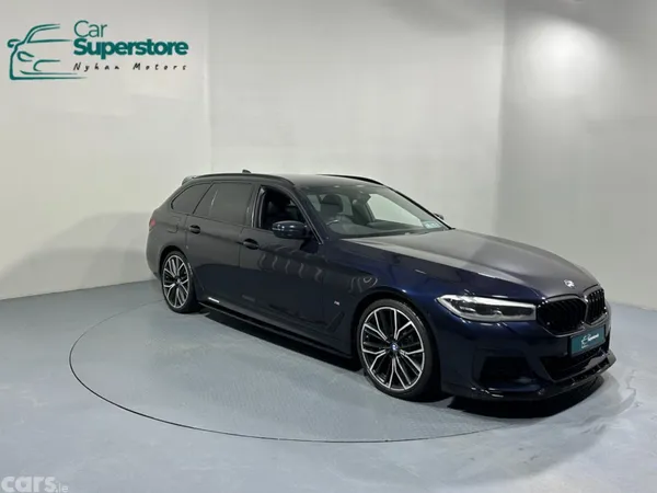 BMW 5-Series Estate, Diesel, 2021, Black