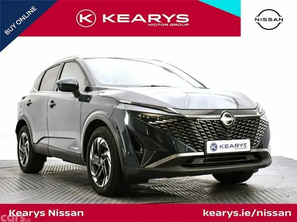 Nissan Qashqai SUV, Petrol Hybrid, 2027, Green