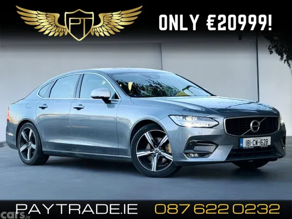 Volvo S90 Saloon, Diesel, 2018, Grey