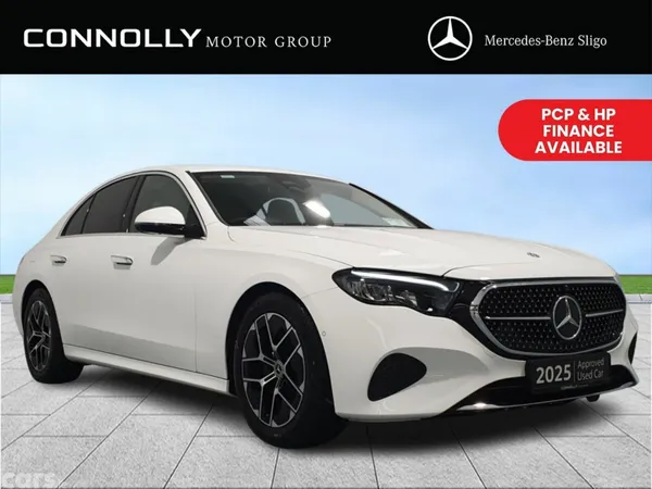 Mercedes-Benz E-Class Saloon, Diesel Hybrid, 2025, White