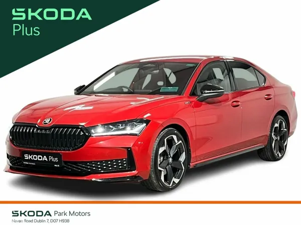 Skoda Superb Saloon, Diesel, 2025, Red