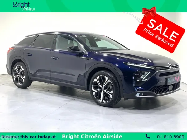 Citroen C5 X Hatchback, Petrol Plug-in Hybrid, 2024, Blue