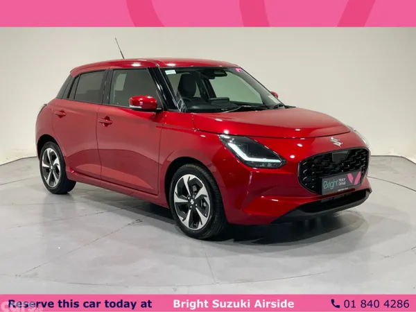 Suzuki Swift Hatchback, Petrol Hybrid, 2027, Red