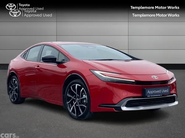 Toyota Prius Hatchback, Petrol Plug-in Hybrid, 2023, Red