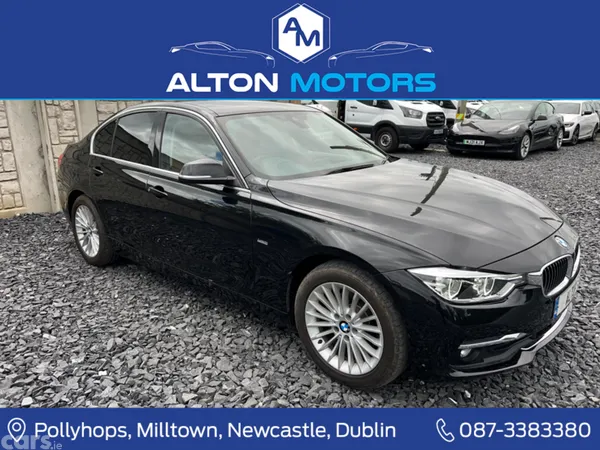 BMW 3-Series Saloon, Diesel, 2017, Black