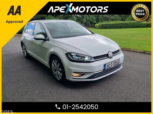 Volkswagen Golf Hatchback, Petrol, 2018, White