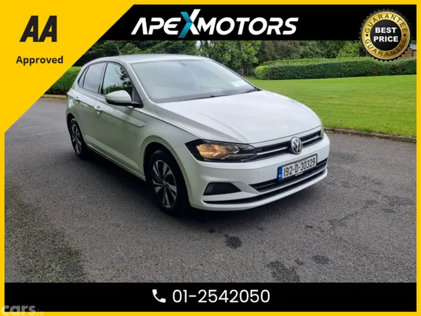Volkswagen Polo Hatchback, Petrol, 2019, White
